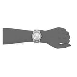 Buy Shop Michael Kors Runway Chronograph Quartz Silver Dial Silver Steel Strap Watch For Women - MK5574 USA Online