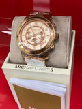 Buy Shop Michael Kors Runway Chronograph Rose Gold Dial Rose Gold Steel Strap Watch for Men - MK8096 USA Online