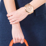 Buy Shop Michael Kors Runway Chronograph Rose Gold Dial Rose Gold Steel Strap Watch for Men - MK8096 USA Online