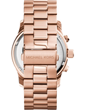 Buy Shop Michael Kors Runway Chronograph Rose Gold Dial Rose Gold Steel Strap Watch for Men - MK8096 USA Online