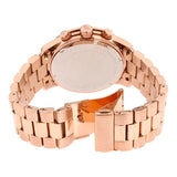 Buy Shop Michael Kors Runway Chronograph Rose Gold Dial Rose Gold Steel Strap Watch for Men - MK8096 USA Online