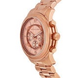 Buy Shop Michael Kors Runway Chronograph Rose Gold Dial Rose Gold Steel Strap Watch for Men - MK8096 USA Online