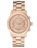 Buy Shop Michael Kors Runway Chronograph Rose Gold Dial Rose Gold Steel Strap Watch for Men - MK8096 USA Online