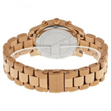 Buy Shop Michael Kors Runway Chronograph Rose Gold Dial Rose Gold Steel Strap Watch for Women - MK5430 USA Online