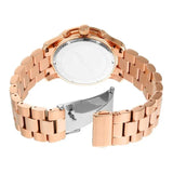 Buy Shop Michael Kors Runway Chronograph Rose Gold Dial Rose Gold Steel Strap Watch For Women - MK7324 USA Online