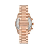 Buy Shop Michael Kors Runway Chronograph Rose Gold Dial Rose Gold Steel Strap Watch For Women - MK7327 USA Online