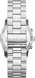 Buy Shop Michael Kors Runway Chronograph Silver Dial Silver Steel Strap Watch For Women - MK7325 USA Online