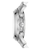 Buy Shop Michael Kors Runway Chronograph Silver Dial Silver Steel Strap Watch For Women - MK7325 USA Online