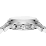 Buy Shop Michael Kors Runway Chronograph Silver Dial Silver Steel Strap Watch For Women - MK7325 USA Online