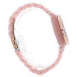 Buy Shop Michael Kors Runway Chronograph White Dial Pink Steel Strap Watch for Women - MK7424 USA Online