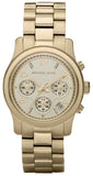 Buy Shop Michael Kors Runway Gold Dial Gold Stainless Steel Strap Watch for Women - MK5055 USA Online