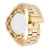 Buy Shop Michael Kors Runway Gold Dial Gold Steel Strap Watch for Men - MK8077 USA Online