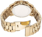 Buy Shop Michael Kors Runway Gold Dial Gold Steel Strap Watch for Men - MK8077 USA Online