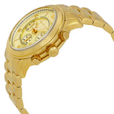 Buy Shop Michael Kors Runway Gold Dial Gold Steel Strap Watch for Men - MK8077 USA Online
