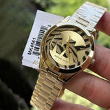 Buy Shop Michael Kors Runway Gold Dial Gold Steel Strap Watch For Women - MK4561 USA Online