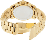 Buy Shop Michael Kors Runway Gold Dial Gold Steel Strap Watch for Women - MK5473 USA Online