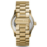 Buy Shop Michael Kors Runway Gold Dial Gold Steel Strap Watch for Women - MK5706 USA Online