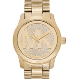 Buy Shop Michael Kors Runway Gold Dial Gold Steel Strap Watch for Women - MK5706 USA Online