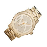 Buy Shop Michael Kors Runway Gold Dial Gold Steel Strap Watch for Women - MK5786 USA Online
