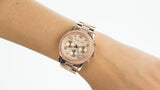 Buy Shop Michael Kors Runway Gold Dial Gold Steel Strap Watch for Women - MK5827 USA Online