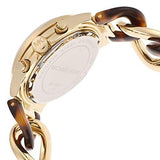 Buy Shop Michael Kors Runway Gold Dial Two Tone Steel Strap Watch for Women - MK4222 USA Online