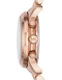 Buy Shop Michael Kors Runway Iridescent Dial Rose Gold Steel Strap Watch for Women - MK5940 USA Online