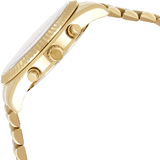 Buy Shop Michael Kors Runway Iridescent Pink Dial Gold Steel Strap Watch for Women - MK5939 USA Online