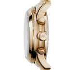 Buy Shop Michael Kors Runway Iridescent Pink Dial Gold Steel Strap Watch for Women - MK5939 USA Online