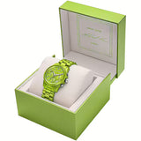 Buy Shop Michael Kors Runway Limited Edition Green Dial Green Steel Strap Watch for Women - MK7480LE USA Online