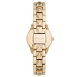 Buy Shop Michael Kors Runway Mercer Analog Brown Dial Gold Steel Strap Watch For Women - MK6855 USA Online