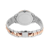 Buy Shop Michael Kors Runway Mercer Crystals Silver Dial Two Tone Steel Strap Watch For Women - MK6716 USA Online