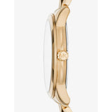 Buy Shop Michael Kors Runway Mercer Mother of Pearl White Dial Two Tone Steel Strap Watch For Women - MK6674 USA Online