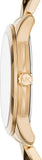 Buy Shop Michael Kors Runway Mercer Quartz Black Dial Two Tone Steel Strap Watch For Women - MK6672 USA Online