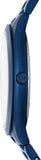 Buy Shop Michael Kors Slim Runway Quartz Blue Dial Blue Steel Strap Watch For Women - MK4503 USA Online