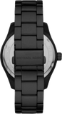 Buy Shop Michael Kors Runway Quartz Black Dial Black Steel Strap Watch For Women - MK4562 USA Online