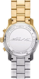 Buy Shop Michael Kors Runway Chronograph Gold Dial Two Tone Steel Strap Watch For Women - MK7329 USA Online