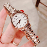 Buy Shop Michael Kors Runway Mother of Pearl Dial Rose Gold Steel Strap Watch For Women - MK6856 USA Online