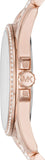 Buy Shop Michael Kors Runway Mother of Pearl Dial Rose Gold Steel Strap Watch For Women - MK6856 USA Online