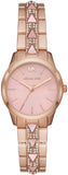 Buy Shop Michael Kors Runway Mother of Pearl Dial Rose Gold Steel Strap Watch For Women - MK6856 USA Online
