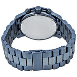 Buy Shop Michael Kors Runway Chronograph Blue Dial Blue Steel Strap Watch For Men - MK8538 USA Online