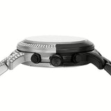 Buy Shop Michael Kors Runway Pavé Black Dial Two Tone Steel Strap Watch for Women - MK7433 USA Online