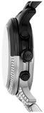 Buy Shop Michael Kors Runway Pavé Black Dial Two Tone Steel Strap Watch for Women - MK7433 USA Online
