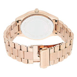 Buy Shop Michael Kors Runway Pink Dial Rose Gold Steel Strap Watch for Women - MK3550 USA Online