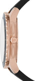 Buy Shop Michael Kors Runway Quartz Black Dial Black Silicone Strap Watch For Women - MK6852 USA Online