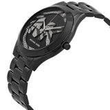 Buy Shop Michael Kors Runway Quartz Black Dial Black Steel Strap Watch For Women - MK4562 USA Online