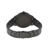 Buy Shop Michael Kors Runway Quartz Black Dial Black Steel Strap Watch For Women - MK6683 USA Online