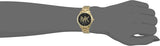 Buy Shop Michael Kors Runway Quartz Black Dial Gold Steel Strap Watch For Women - MK6682 USA Online