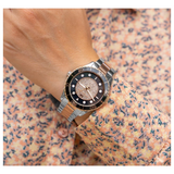 Buy Shop Michael Kors Runway Quartz Black Dial Two Tone Steel Strap Watch For Women - MK6960 USA Online