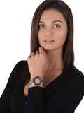 Buy Shop Michael Kors Runway Quartz Black Dial Two Tone Steel Strap Watch For Women - MK6960 USA Online