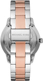 Buy Shop Michael Kors Runway Quartz Black Dial Two Tone Steel Strap Watch For Women - MK6960 USA Online